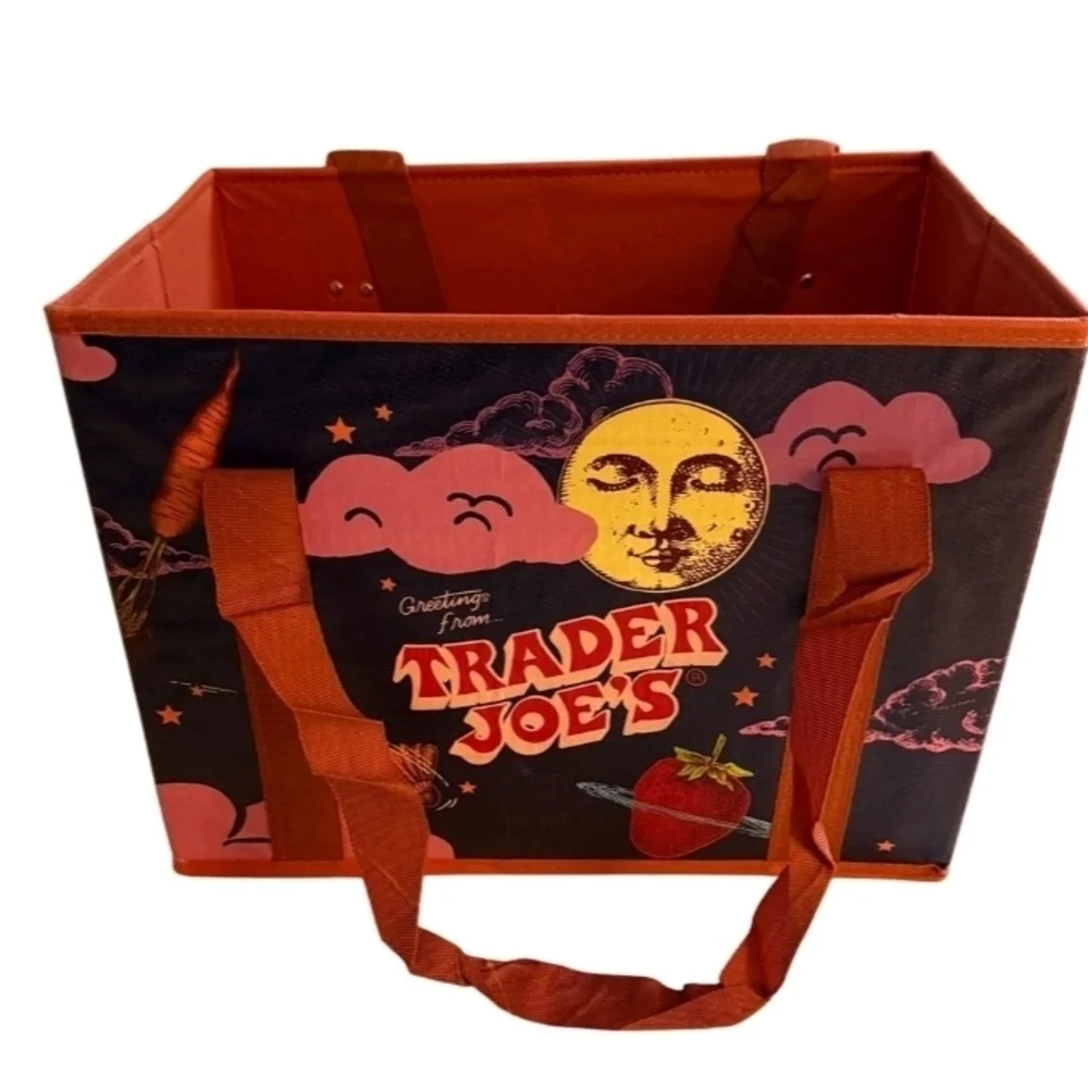 Trader JoeS vibrant tote